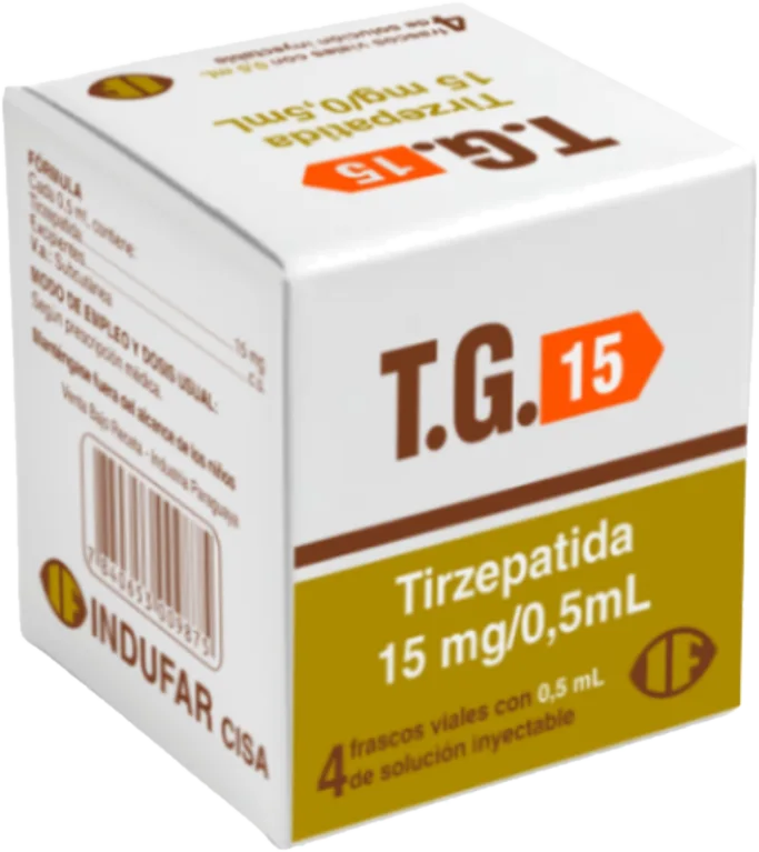TG15 — Tirzepatida 15 mg/0,5 mL